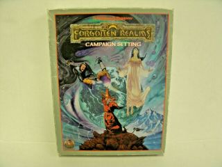 Advanced Dungeons And Dragons Forgotten Realms Campaign Setting