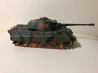 Polistil king tiger char tank Solido 1/50 Königstiger 2