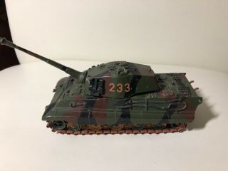 Polistil king tiger char tank Solido 1/50 Königstiger 4