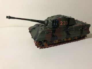 Polistil king tiger char tank Solido 1/50 Königstiger 7