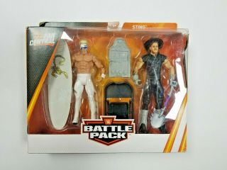 In Package Wwe Fan Central Sting Vs Undertaker Battle Pack Action Figures