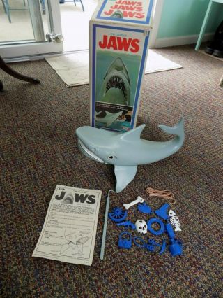 Ideal The Game Of Jaws 1975 Box And Instructions