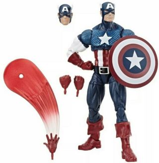 Marvel Legends Captain America 80th Anniversary Walmart Exclusive - Ships Loose