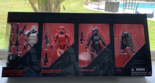 Star Wars Imperial Forces The Black Series 4 Figure Set W Crimson Stormtrooper