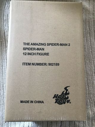 Hot Toys The Spider - Man 2 Spider - Man Mms 244 1:6 Scale Figure