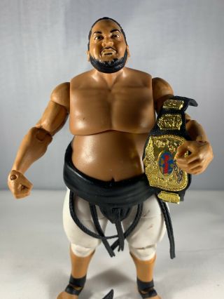 WWE WWF Mattel Elite Hall Of Fame Yokozuna Wrestling Action Figure W/ Accesories 5