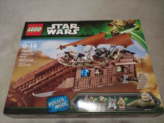 Lego 75020 Star Wars Jabba’s Sail Barge 2013 Retired