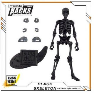 1/18 Figure - Boss Fight Studio Hacks Greek - Skeleton Black (bfs - Ske - 0)