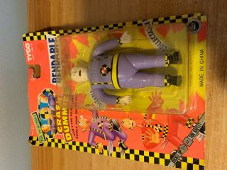 Incredible Crash Test Dummies Spare Tire Bendable Action Figure Tyco (1992) Vhtf