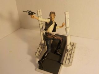 Star Wars Hasbro Unleashed Display Statue Figure Anh Falcon Ramp Han Solo