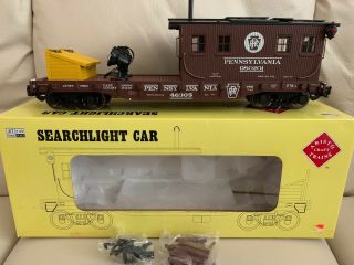 G - Scale - Aristocraft Art - 46361 Prr Operating Searchlight Car