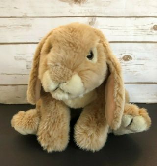 Animal Alley Toys R Us Taupe Brown Tan Lop Bunny Rabbit Plush 12 " Stuffed Animal