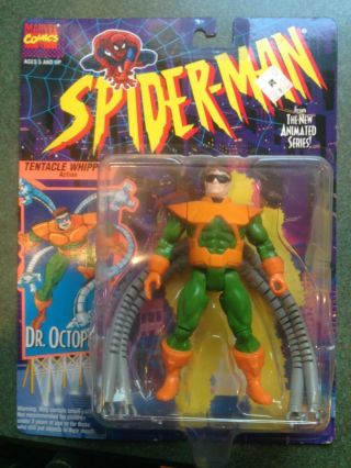 Octo - Spidey Spider - Man Animated Series Toy Biz Action Figure Moc