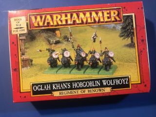 Warhammer Oglah Khan Hobgoblin Wolfboyz Complete Metal Oop Dogs Of War