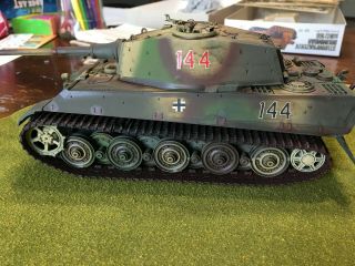 1/35 Scle Built German King Tiger Tank.