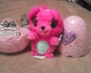 Hatchimals Hatchibuddies " Mouseswift " (common) Egg Hatched,  Opened But