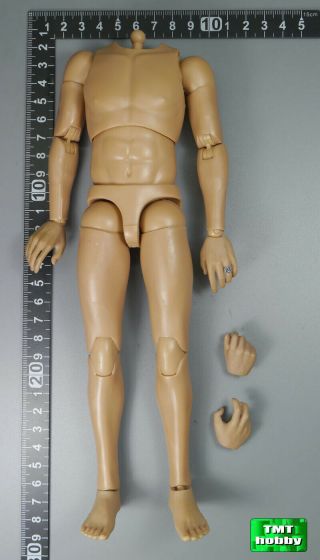 1:6 Scale Star Ace Steve Mcqueen The Great Escape - Nude Body W/ Hands (no Head)