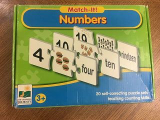 Learning Journey Match It Numbers