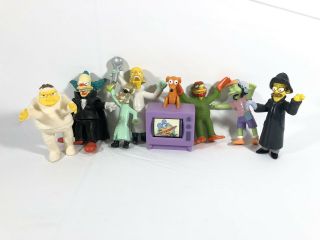 The Simpsons Treehouse Of Horror Toys Figures Burger King Collectible Figures