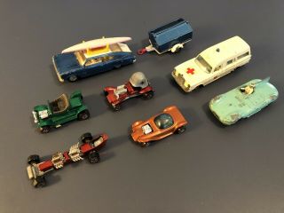 Matchbox,  Lesney,  Corgi,  Hotwheel,  & Johnny Lightening Cars (1960s)