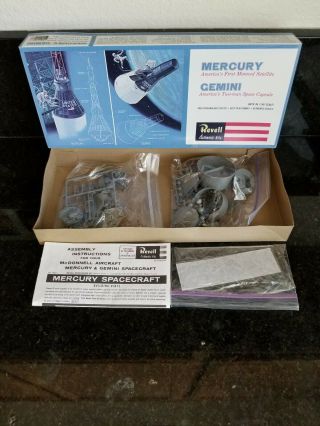 Revell Mercury & Gemini Space Ship 1/48 Scale Model Kit