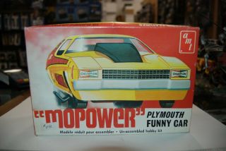Amt Kit T351,  " Mopower " Plymouth Funny Car,  Internal Parts W/box