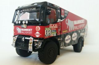 Dakar Rally Renault 2015 Mammoet No.  513 Wsi Top Truck 1:50,  Box