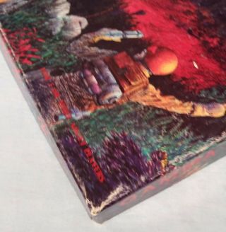 TSR Gamma World 2nd Printing 1st Edition 3002 Box and Book only.  No Map or Dice 4