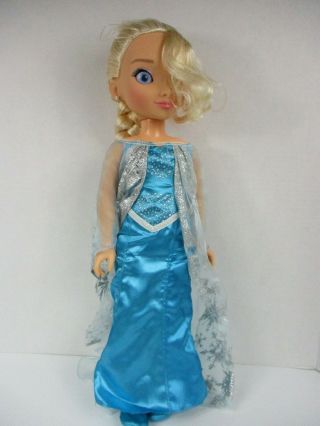 Disney Frozen Princess Elsa Doll Jakks Pacific Large Tall 18 Inch 2013