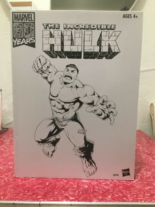 Sdcc 2019 Hasbro Exclusive Marvel 80th Anniversary Vintage Hulk Figure - In Hand
