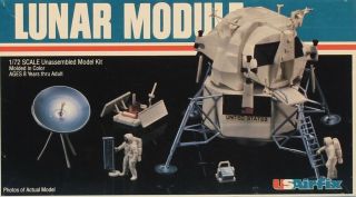 Usairfix 1:72 Lunar Module Unassembled Plastic Model Kit 70040u