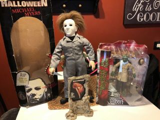 Michael Myers Halloween Spencer Gifts & Munsters Uncle Gilbert Nib Diamond