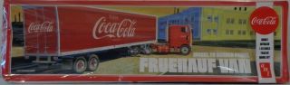 Amt 1/25 Fruehauf Beaded Van Semi Trailer,  Coca - Cola Amt1109