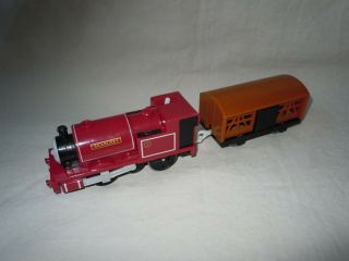 Mattel Thomas And & Friends Trackmaster Skarloey And Box Car Motorized T0784