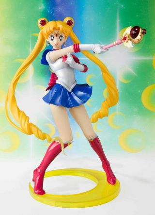 Bandai Sh Figuarts Pretty Guardian Sailor Moon Figure Tamashii 20th Anniversary