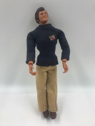 Ideal 1976 J.  J.  Armes Action Figure,  Amputee,  Detective,  Investigator