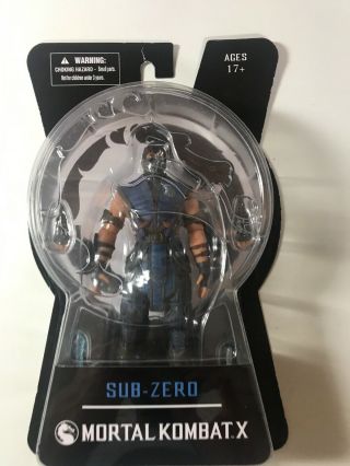 Mezco Toyz Mortal Kombat X Sub - Zero 6 In.  Figure.