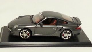 Norev 911 turbo Porsche grey metallic 1:18 2
