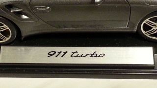 Norev 911 turbo Porsche grey metallic 1:18 3