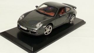 Norev 911 turbo Porsche grey metallic 1:18 4