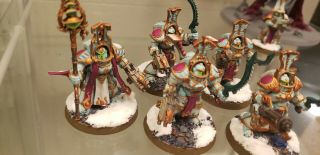 Warhammer 40k Chaos Thousand Sons Scarab Occult Terminators X5