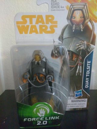 Star Wars Force Link 2.  0 Quay Tolsite Solo Movie Kessel Gangster Rare
