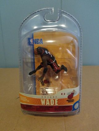 Dwyane Wade Nba Miami Heat Sports Picks 3 Inch Mini Figure Series 5