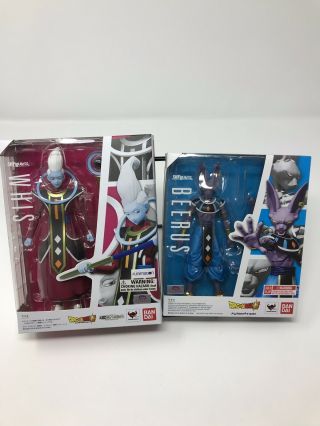 Beerus And Whis S.  H.  Figuarts Dragonball Z