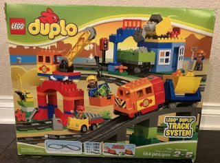 Lego Duplo Duluxe Motorized Train Set 10508 Complete,  No Instructions