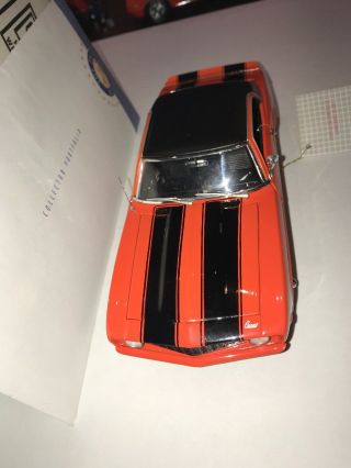 Franklin 1:24 - Scale 1969 Chevy Camaro Z - 28 302 Die - Cast w/Box All Paperwork 5