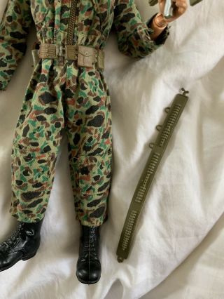 Ideal Captain Action Sgt Fury 1966 Figure Suit Gun Helmet Mask Boots Grenade 8