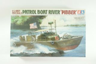 Tamiya Us Navy " Pibber " Patrol Boat River Pbr31mkii 1/35 Scale Model Kit