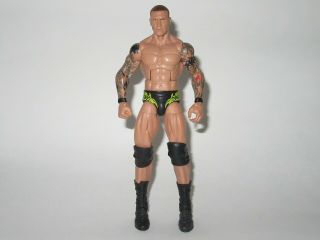 Wwe Randy Orton Mattel Elite Series 9 Yellow Gear Rko Wrestling Action Figure