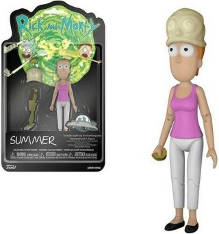 Rick & Morty - Summer W/ Weird Hat Funko Action Figure Toy